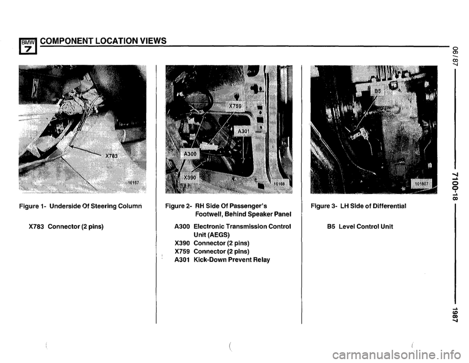 BMW 735i 1987 E32 Electrical Troubleshooting Manual 