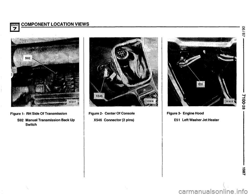 BMW 735i 1987 E32 Electrical Troubleshooting Manual 