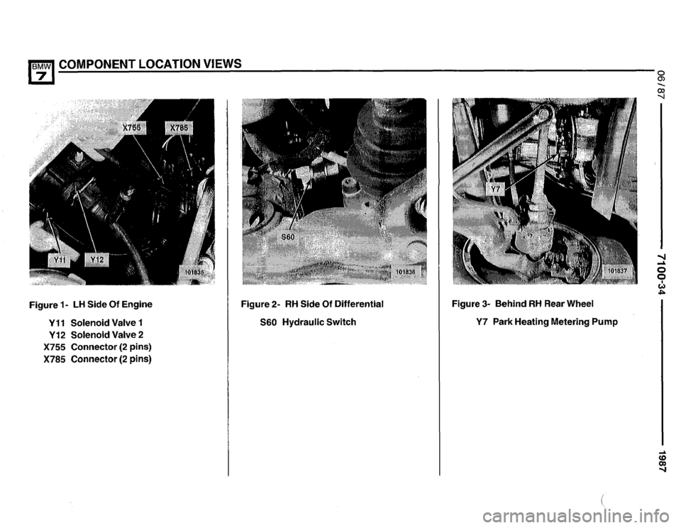 BMW 735i 1987 E32 Electrical Troubleshooting Manual 