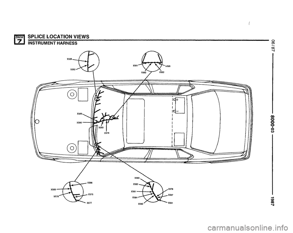BMW 735i 1987 E32 Electrical Troubleshooting Manual 