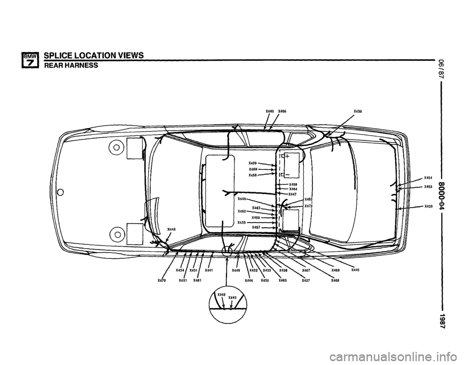 BMW 735i 1987 E32 Electrical Troubleshooting Manual 