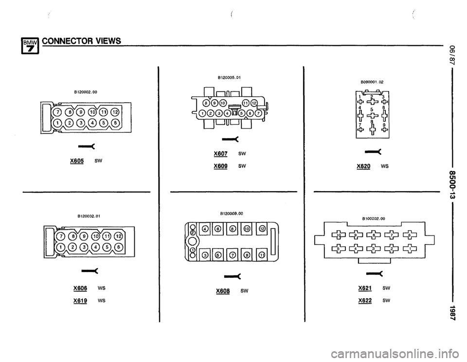 BMW 735i 1987 E32 Electrical Troubleshooting Manual 