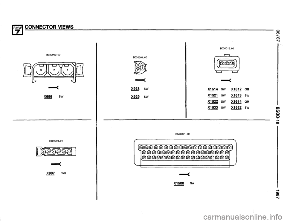 BMW 735i 1987 E32 Electrical Troubleshooting Manual 