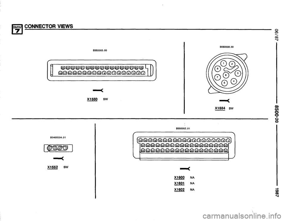 BMW 735i 1987 E32 Electrical Troubleshooting Manual 