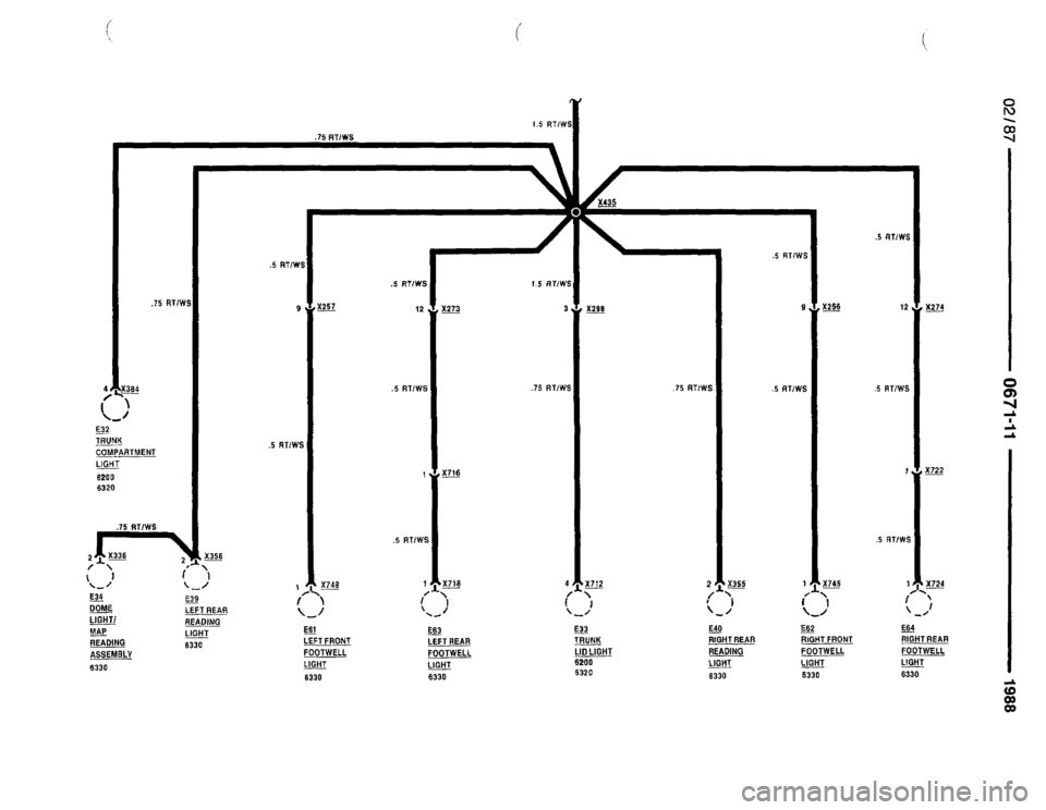BMW 735i 1987 E32 Electrical Troubleshooting Manual 