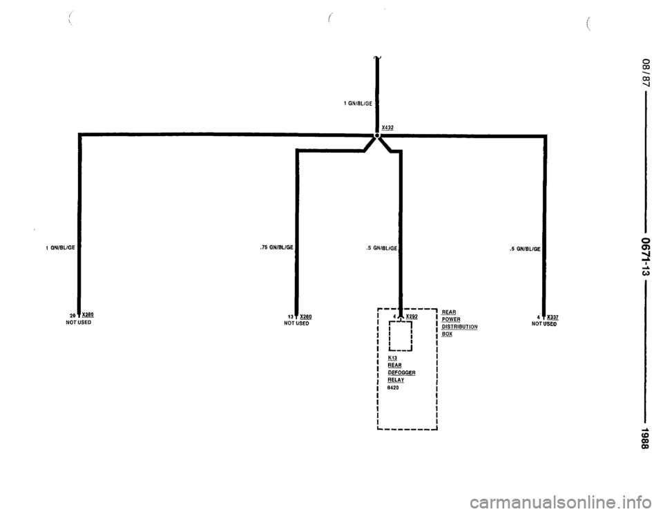 BMW 735i 1987 E32 Electrical Troubleshooting Manual 