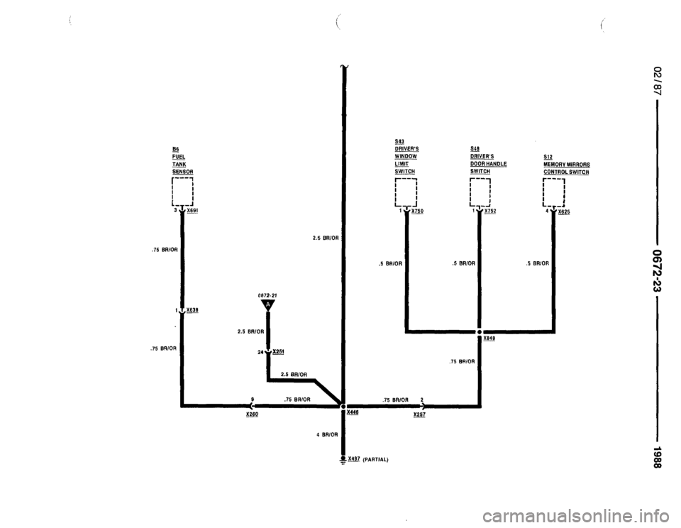 BMW 735i 1987 E32 Electrical Troubleshooting Manual 