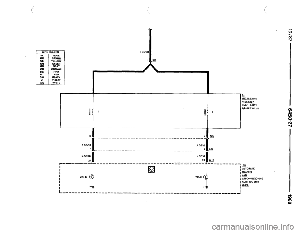 BMW 750il 1988 E32 Electrical Troubleshooting Manual 