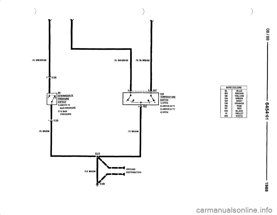 BMW 750il 1988 E32 Electrical Troubleshooting Manual 