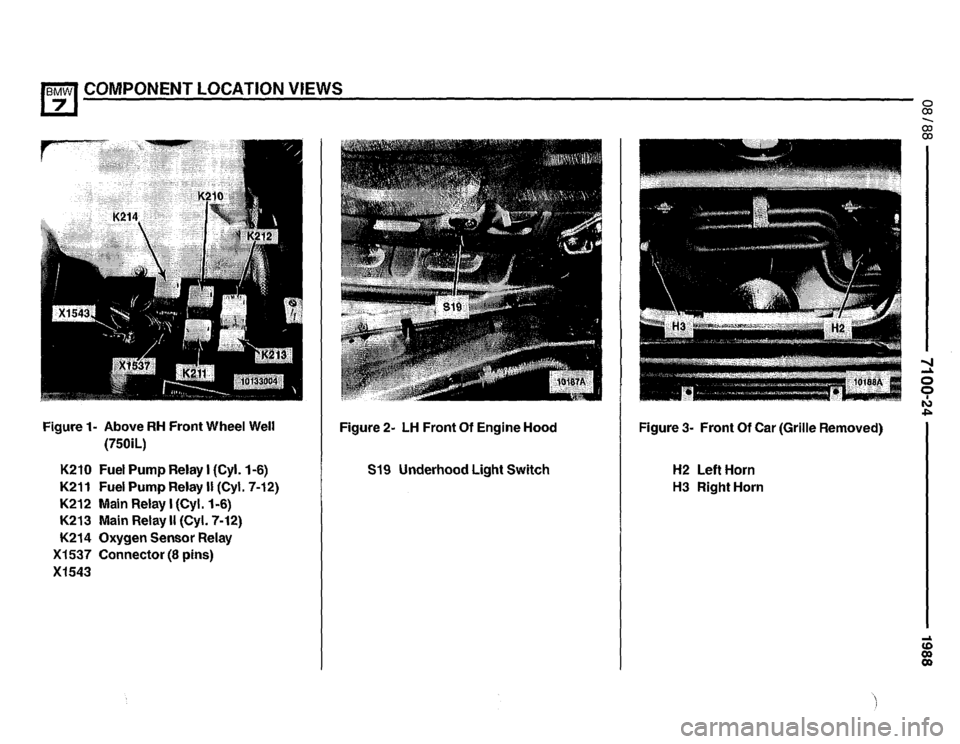 BMW 750il 1988 E32 Electrical Troubleshooting Manual 
