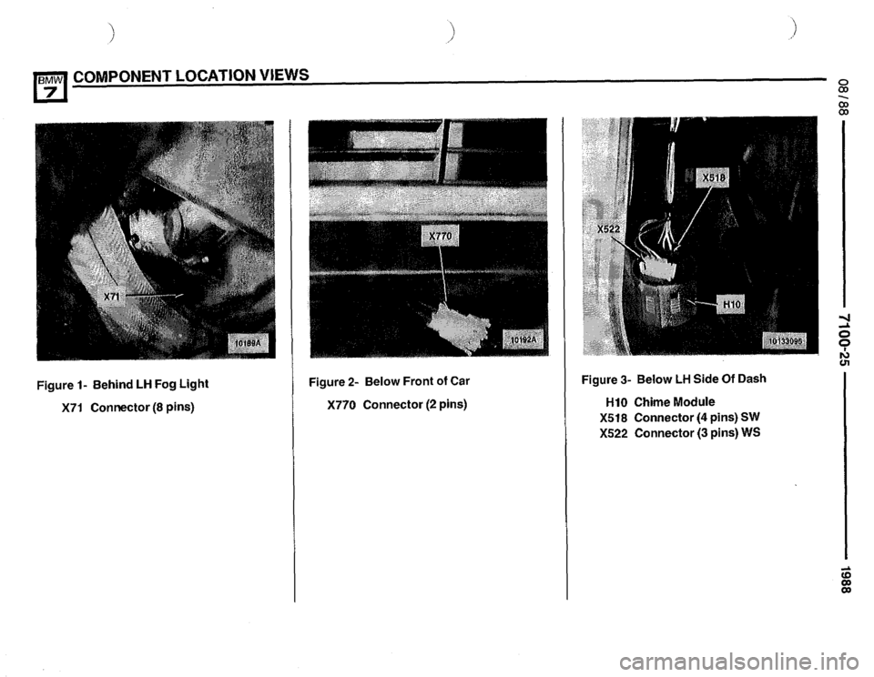 BMW 750il 1988 E32 Electrical Troubleshooting Manual 