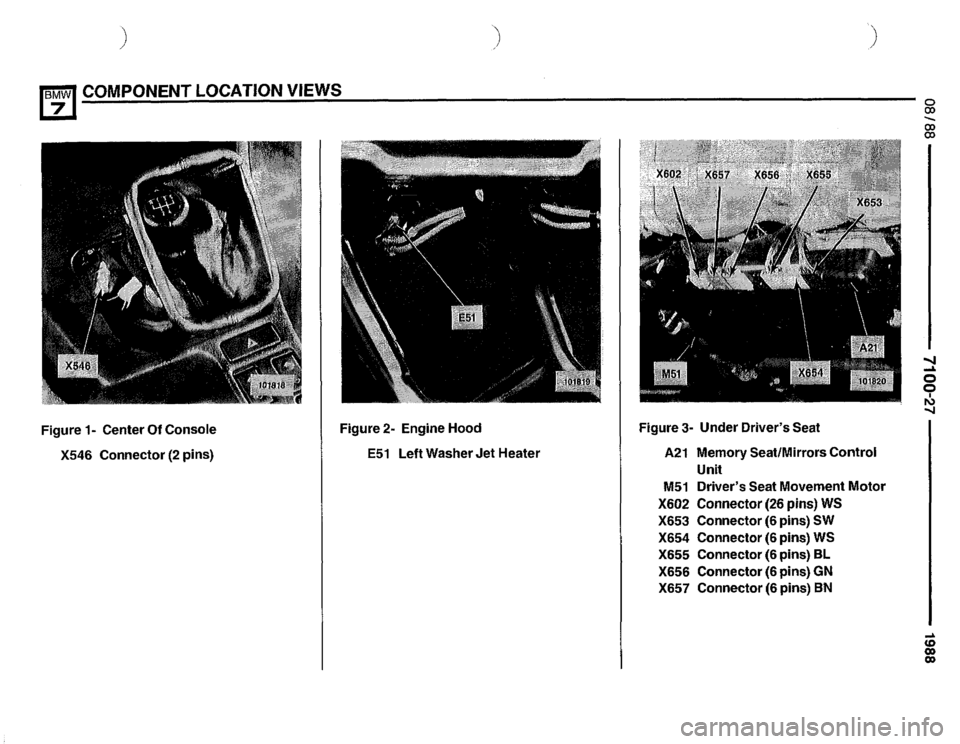 BMW 750il 1988 E32 Electrical Troubleshooting Manual 