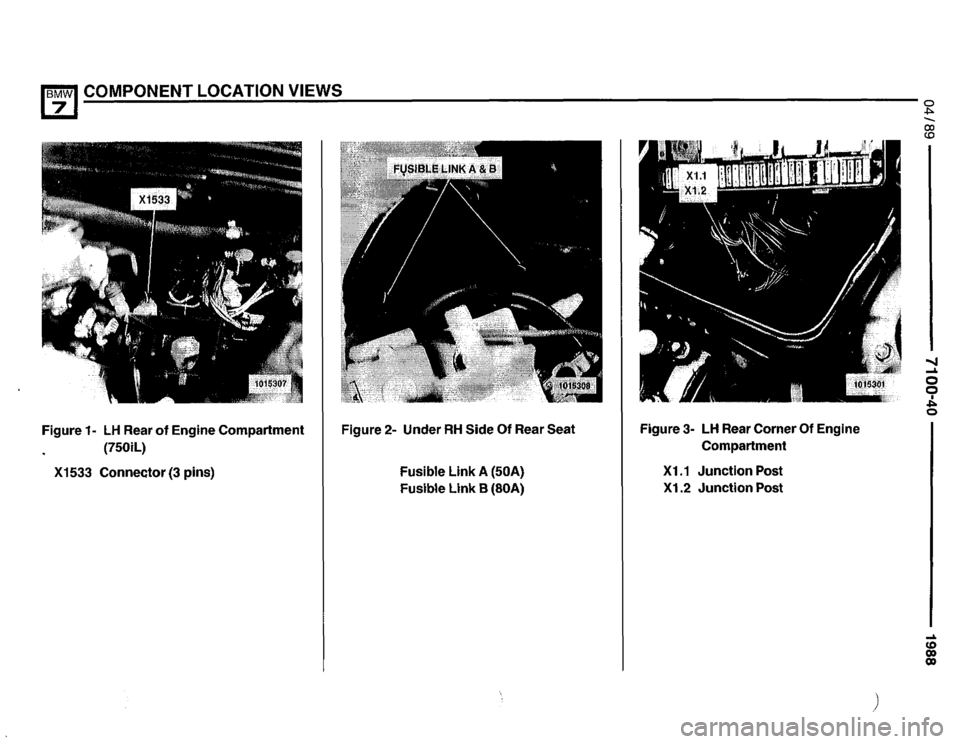 BMW 735il 1988 E32 Electrical Troubleshooting Manual 
