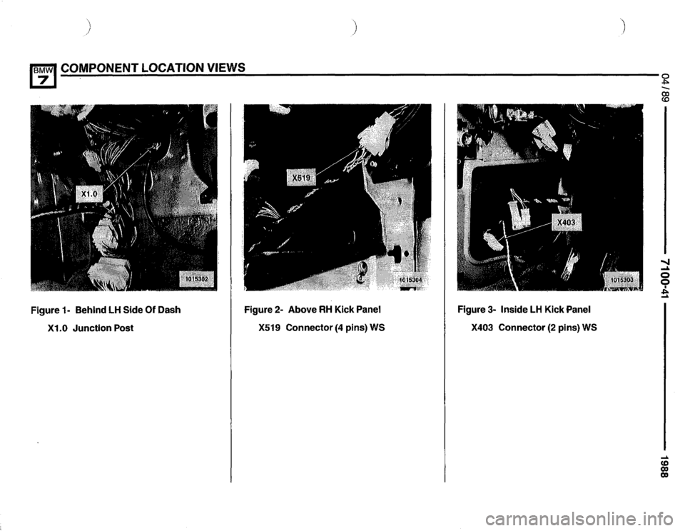 BMW 735il 1988 E32 Electrical Troubleshooting Manual 