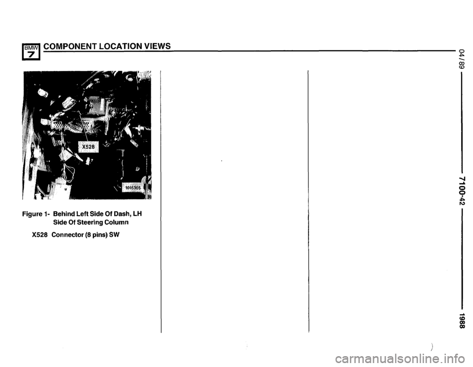 BMW 735il 1988 E32 Electrical Troubleshooting Manual 