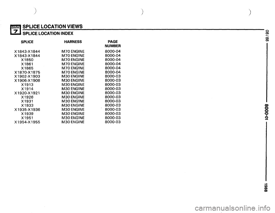 BMW 735il 1988 E32 Electrical Troubleshooting Manual 