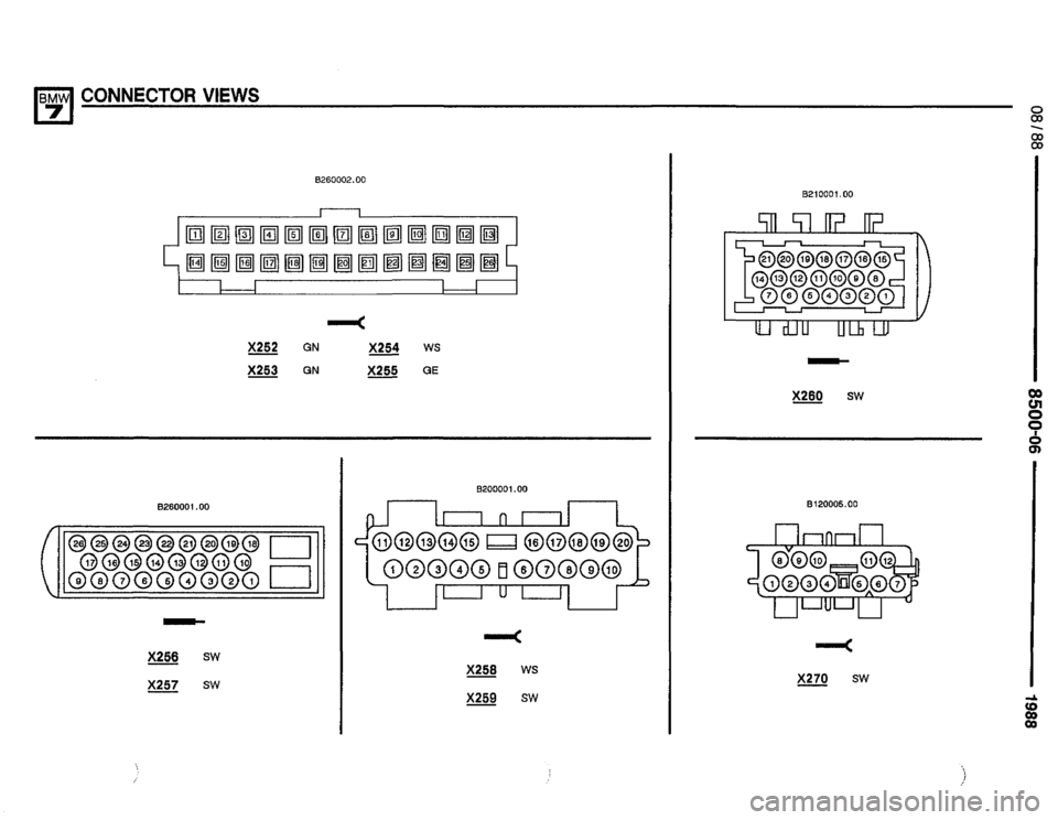 BMW 735il 1988 E32 Electrical Troubleshooting Manual 