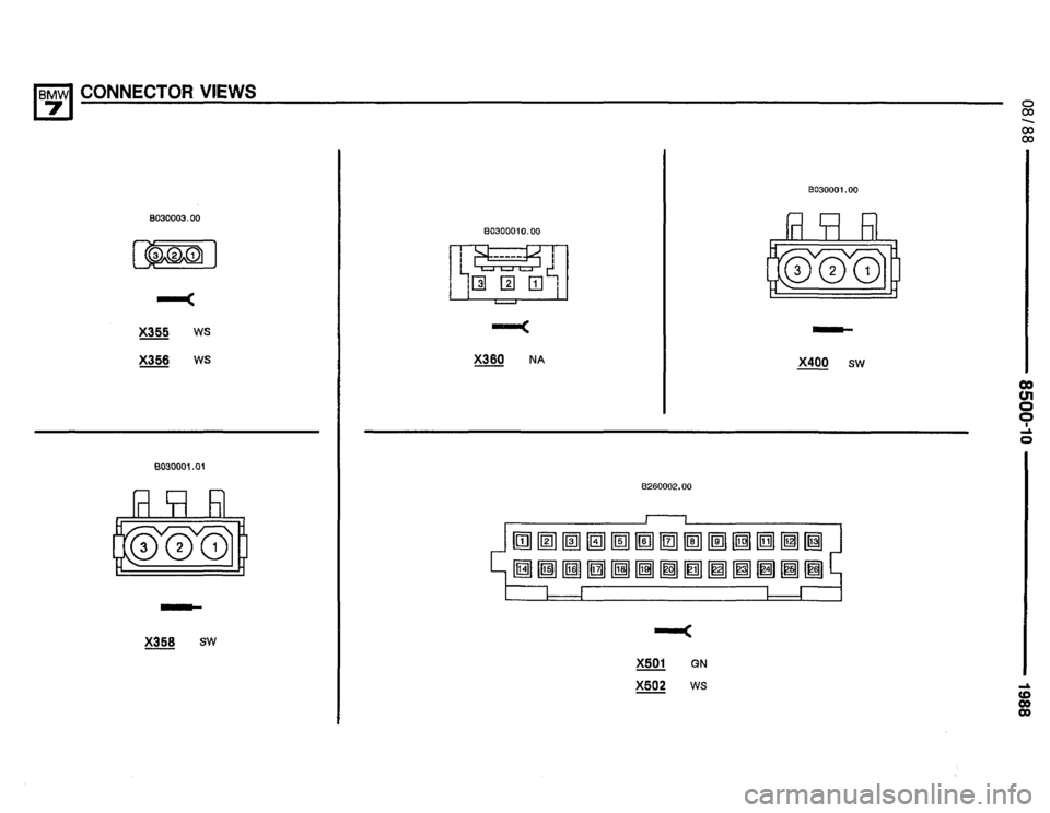 BMW 750il 1988 E32 Electrical Troubleshooting Manual 