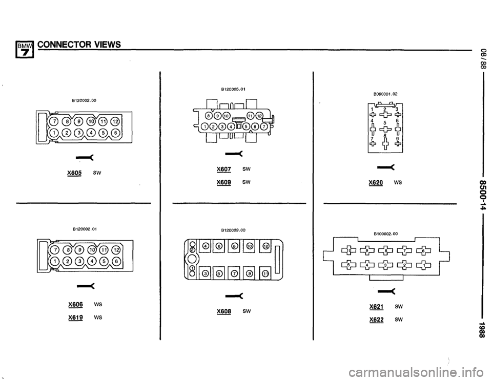 BMW 750il 1988 E32 Electrical Troubleshooting Manual 