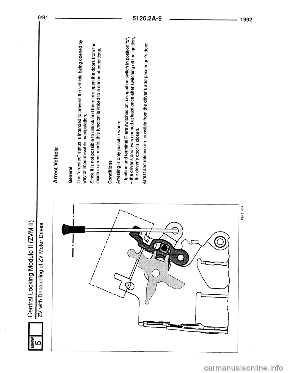 BMW 7 SERIES 1988 E32 Electrical Troubleshooting Manual 