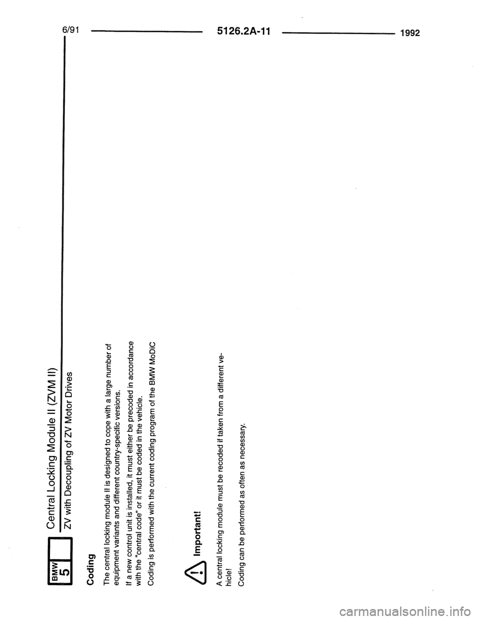 BMW 7 SERIES 1988 E32 Electrical Troubleshooting Manual 