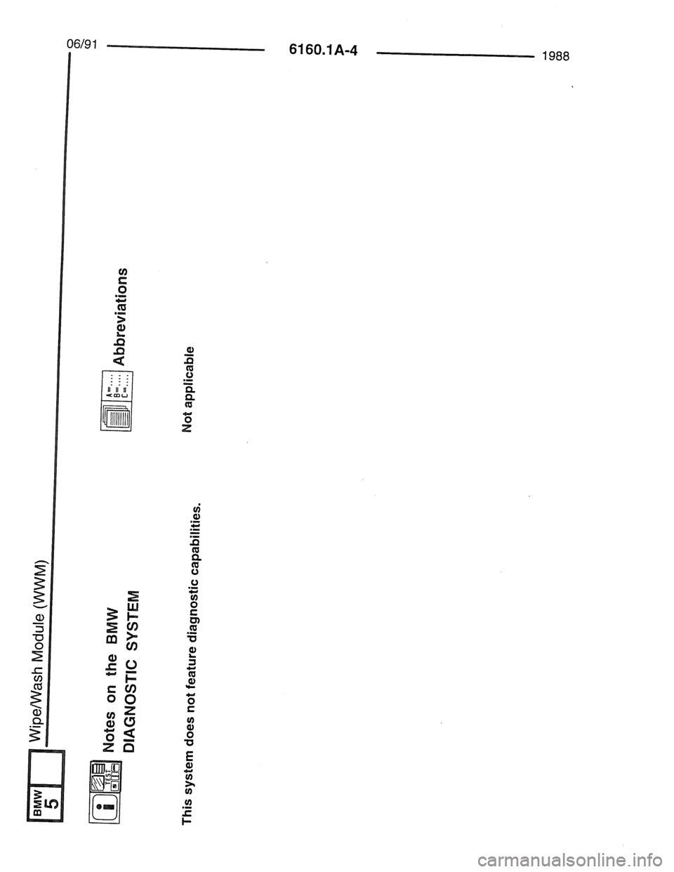 BMW 7 SERIES 1988 E32 Electrical Troubleshooting Manual 
