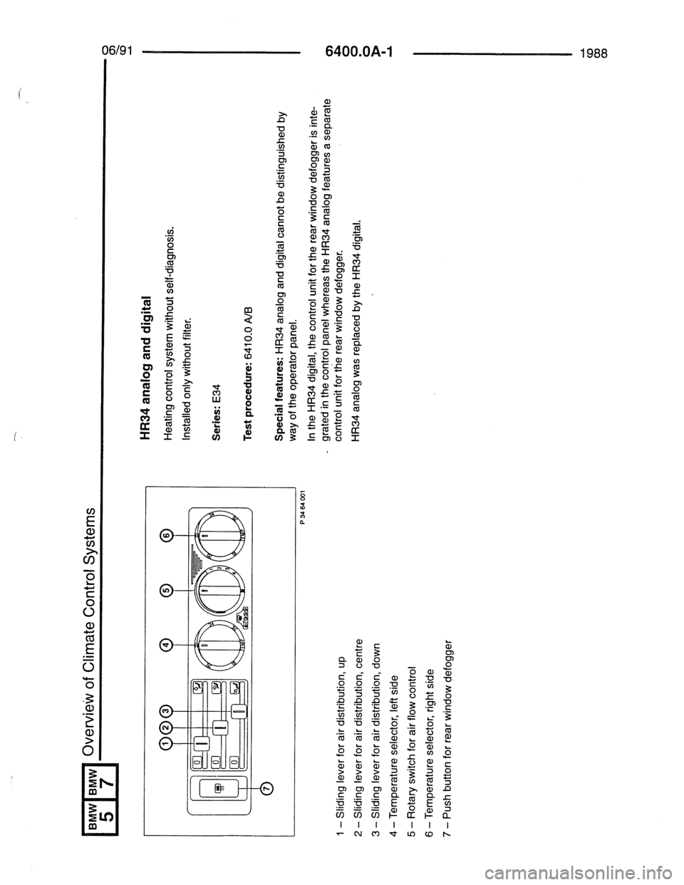 BMW 7 SERIES 1988 E32 Electrical Troubleshooting Manual 