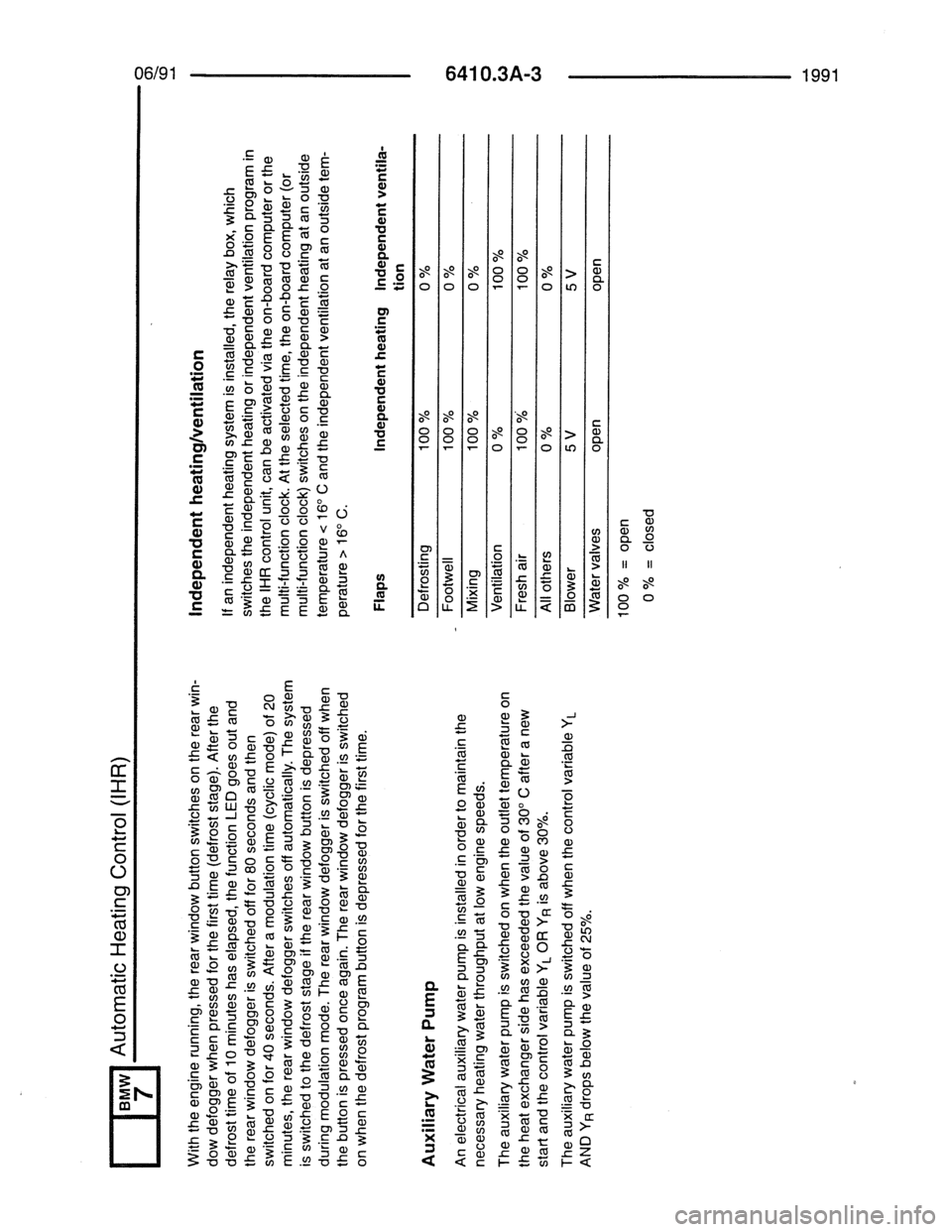BMW 7 SERIES 1988 E32 Electrical Troubleshooting Manual 