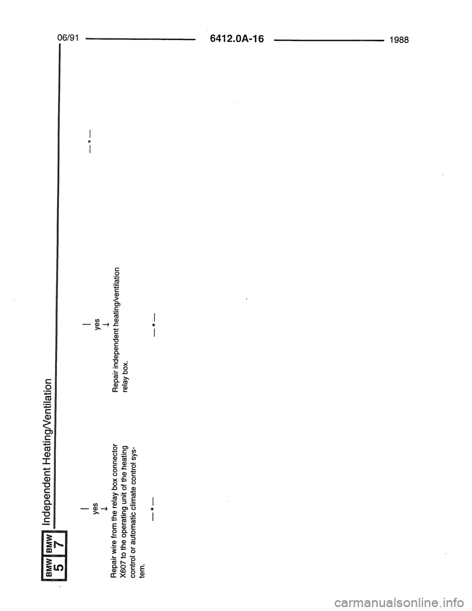 BMW 7 SERIES 1988 E32 Electrical Troubleshooting Manual 