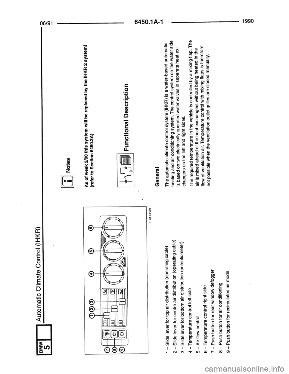 BMW 7 SERIES 1988 E32 Electrical Troubleshooting Manual 