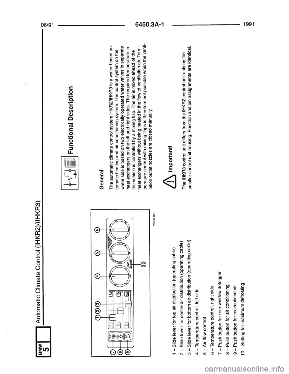BMW 7 SERIES 1988 E32 Electrical Troubleshooting Manual 