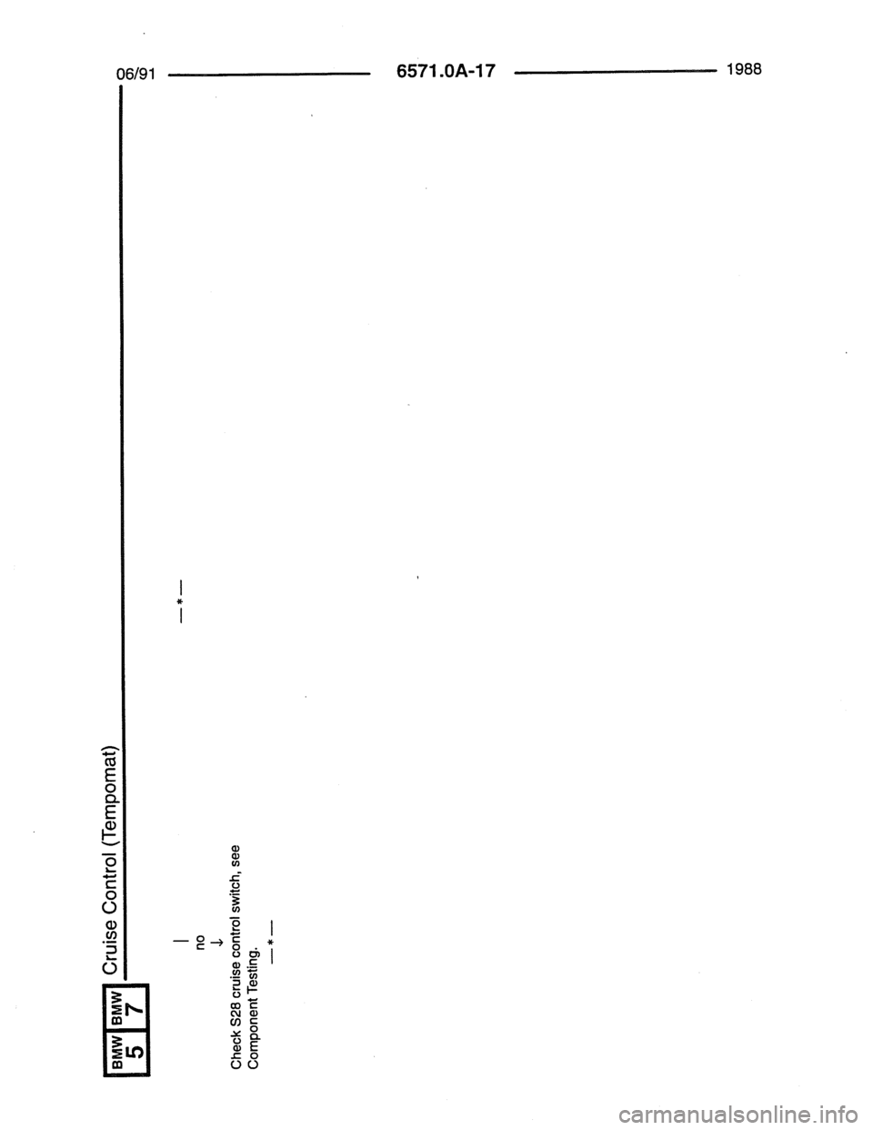 BMW 7 SERIES 1988 E32 Electrical Troubleshooting Manual 