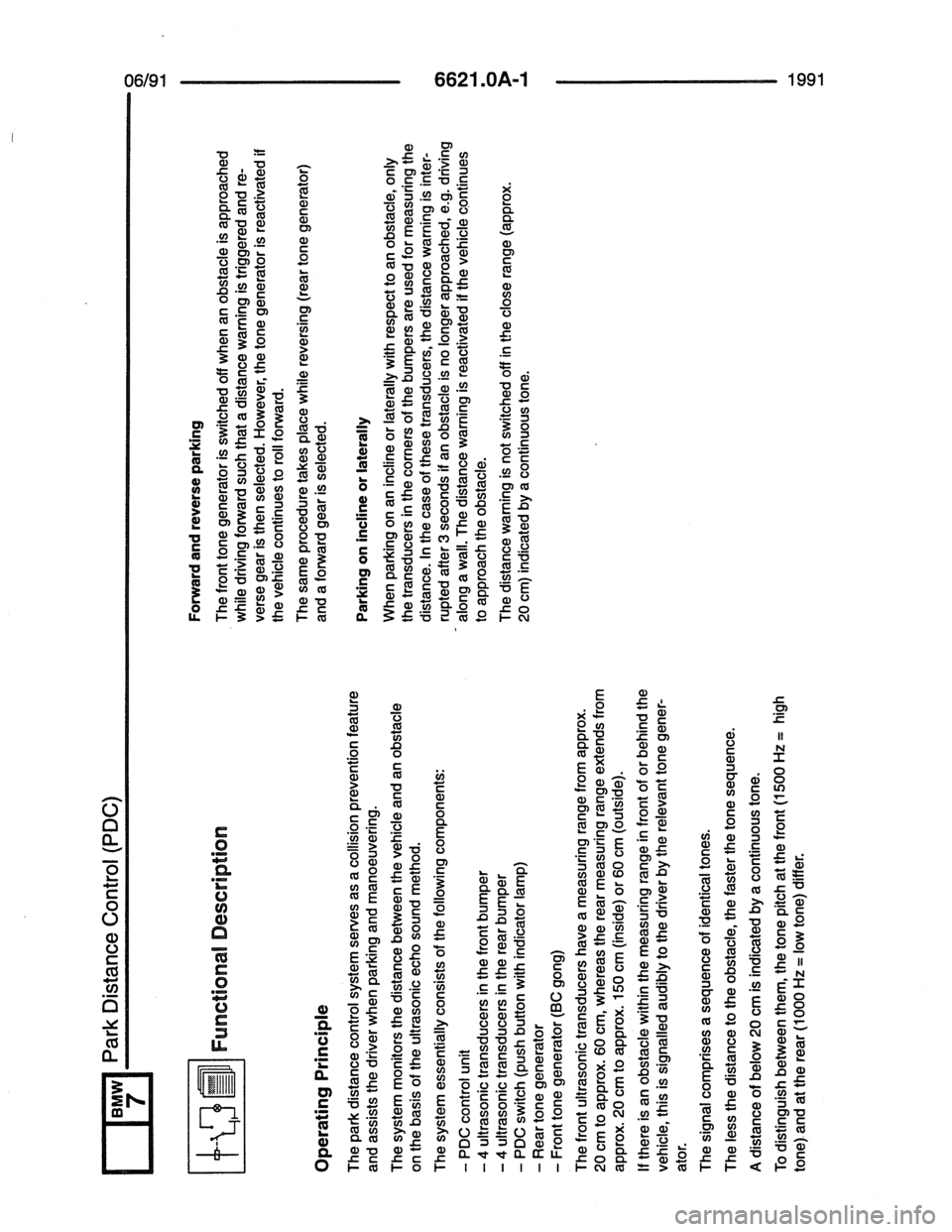 BMW 7 SERIES 1988 E32 Electrical Troubleshooting Manual 