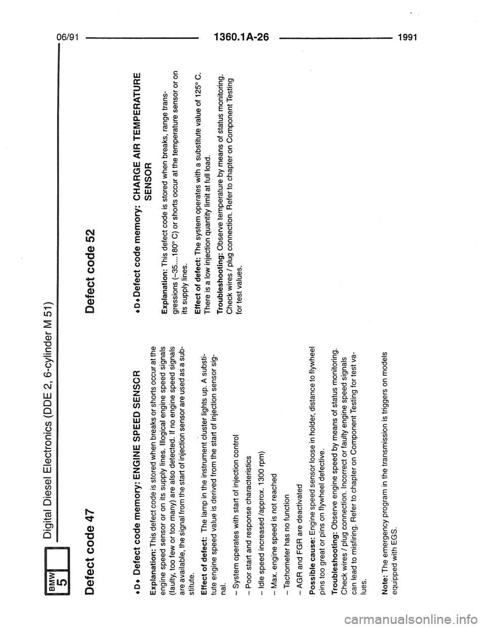 BMW 7 SERIES 1988 E32 Electrical Troubleshooting Manual 