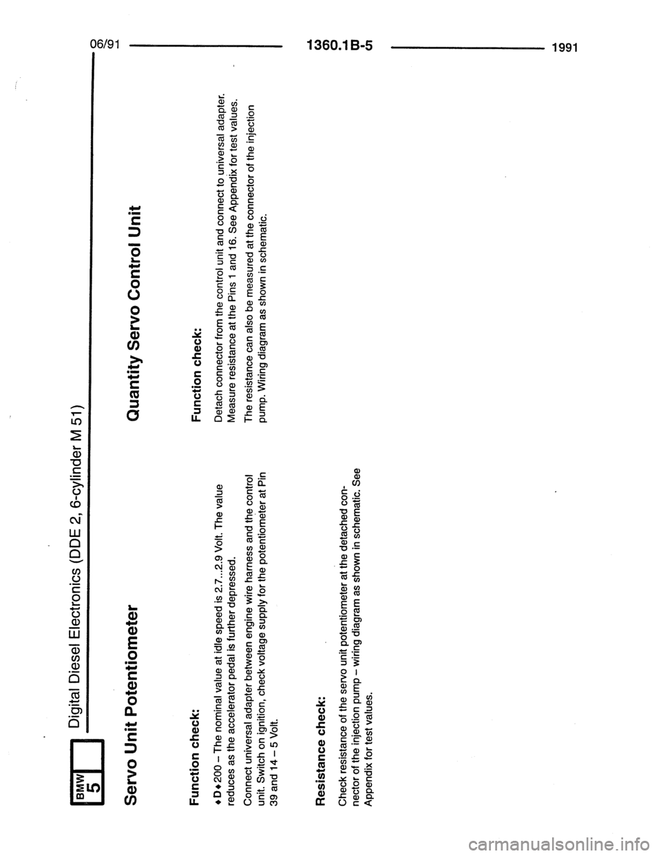 BMW 7 SERIES 1988 E32 Electrical Troubleshooting Manual 