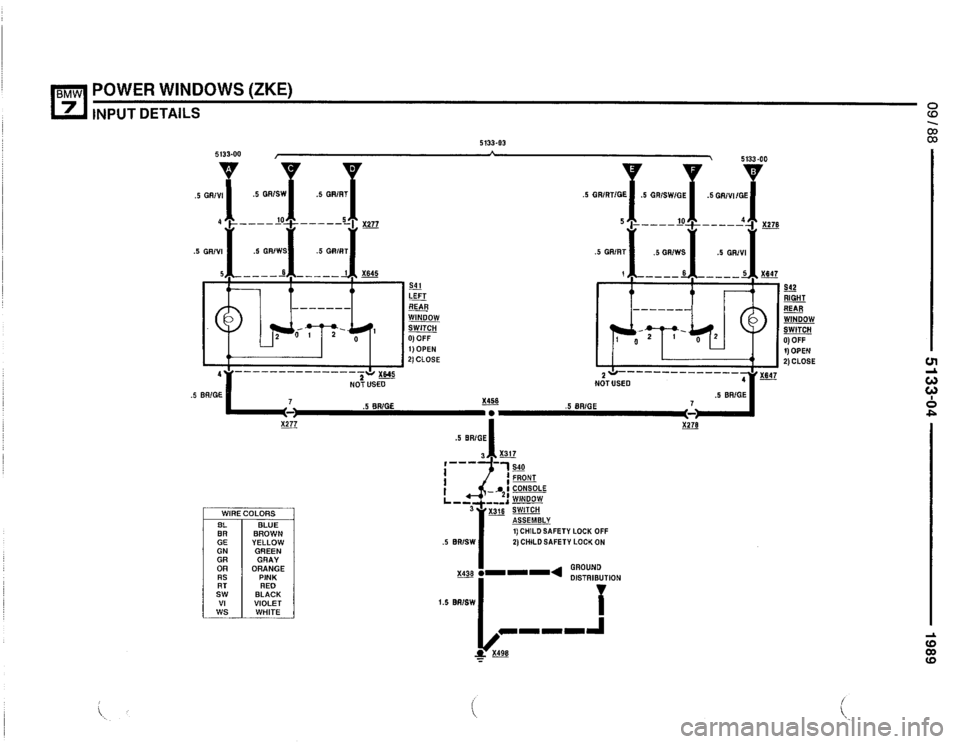 BMW 735i 1989 E32 Electrical Troubleshooting Manual 