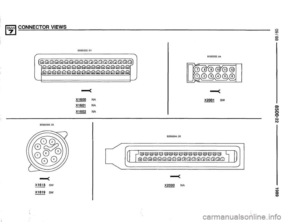 BMW 735i 1989 E32 Electrical Troubleshooting Manual 