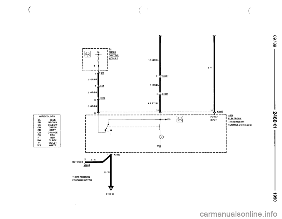 BMW 735il 1990 E32 Electrical Troubleshooting Manual 