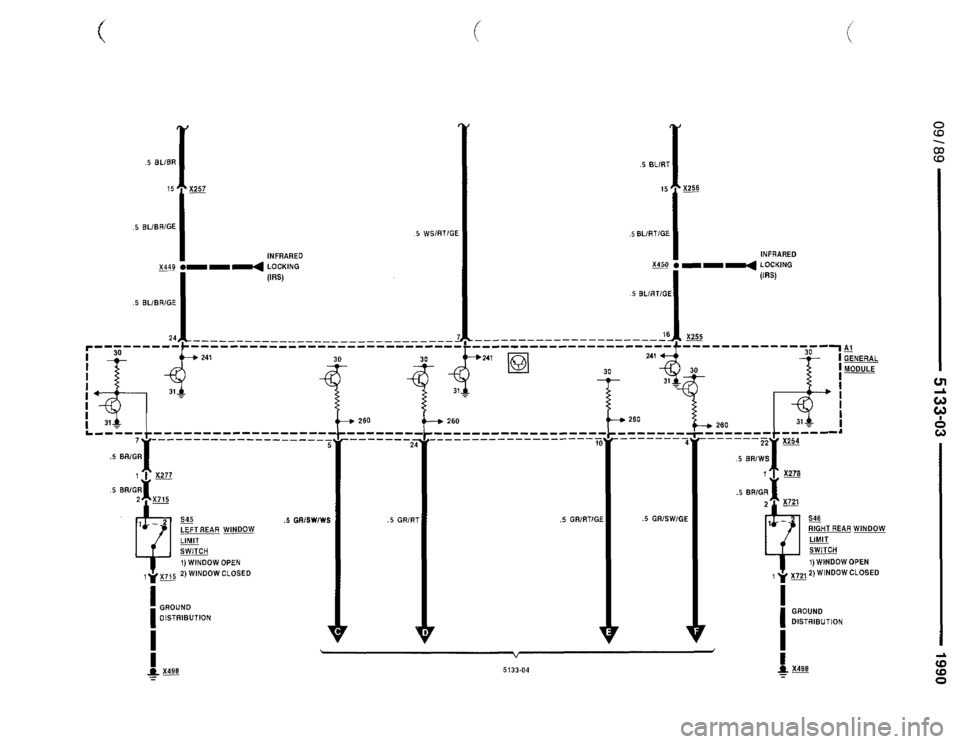 BMW 735il 1990 E32 Electrical Troubleshooting Manual 