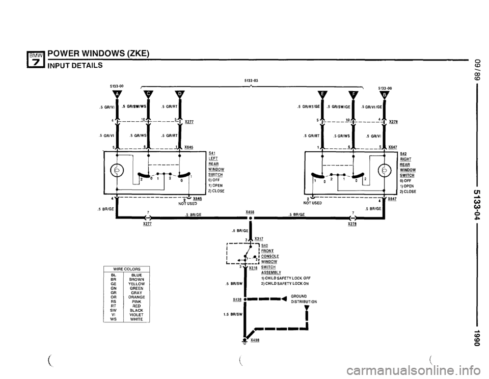 BMW 735il 1990 E32 Electrical Troubleshooting Manual 