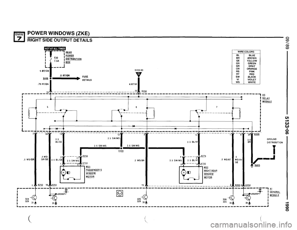 BMW 735il 1990 E32 Electrical Troubleshooting Manual 