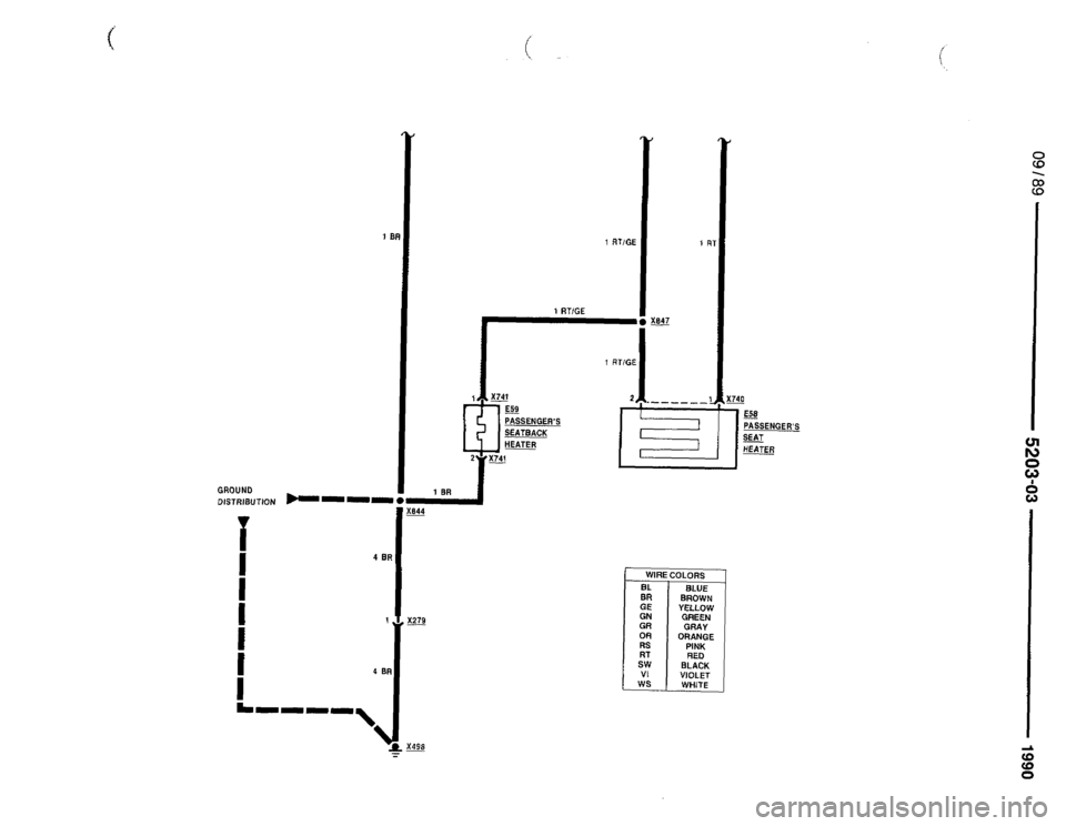 BMW 735il 1990 E32 Electrical Troubleshooting Manual 