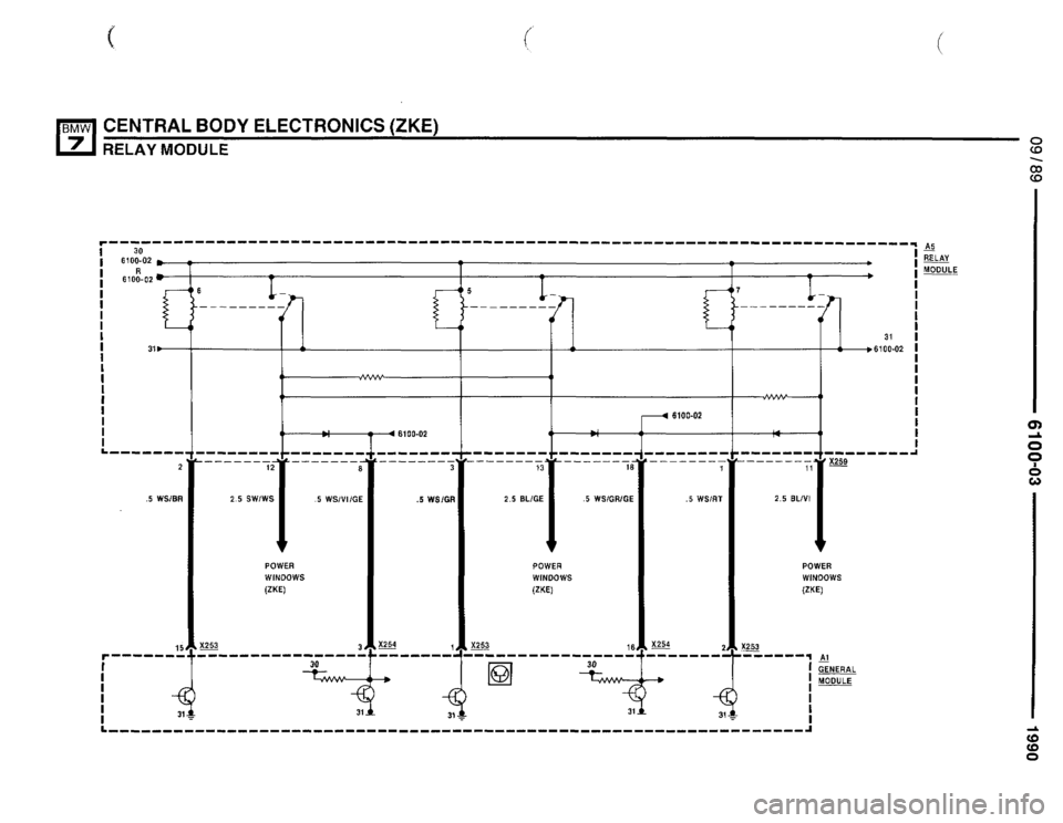 BMW 735il 1990 E32 Electrical Troubleshooting Manual 