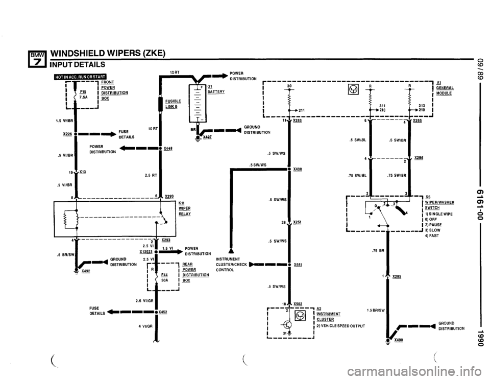 BMW 735il 1990 E32 Electrical Troubleshooting Manual 