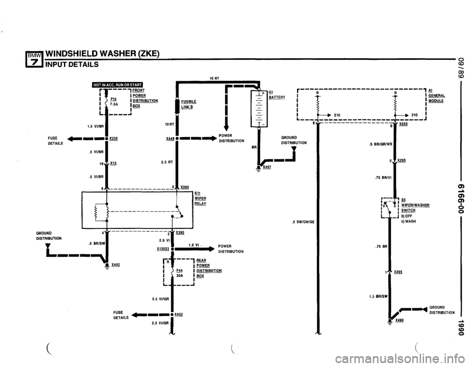 BMW 735il 1990 E32 Electrical Troubleshooting Manual 