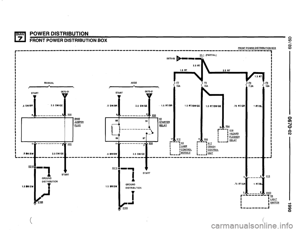 BMW 735il 1990 E32 Electrical Troubleshooting Manual 