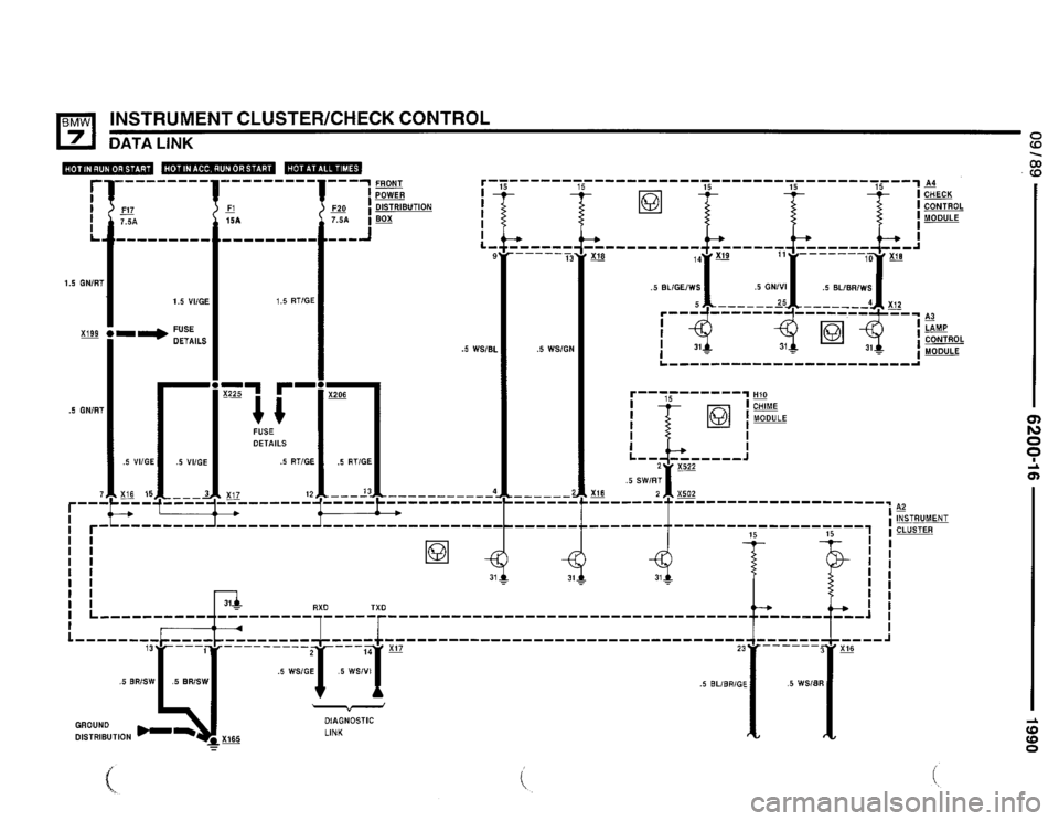 BMW 735il 1990 E32 Electrical Troubleshooting Manual 