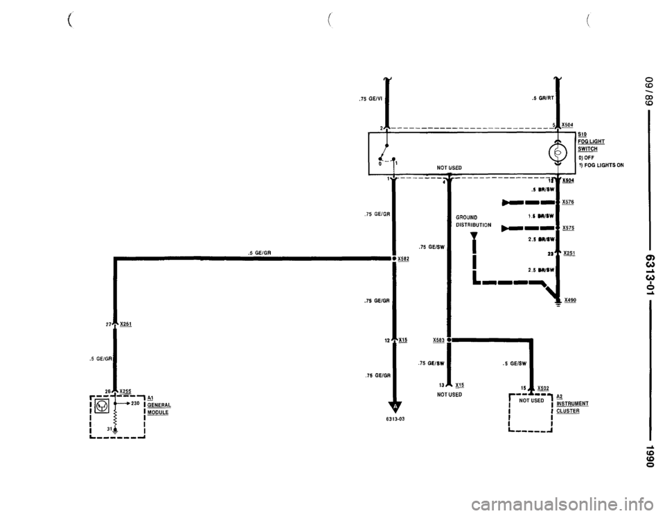 BMW 735il 1990 E32 Electrical Troubleshooting Manual 