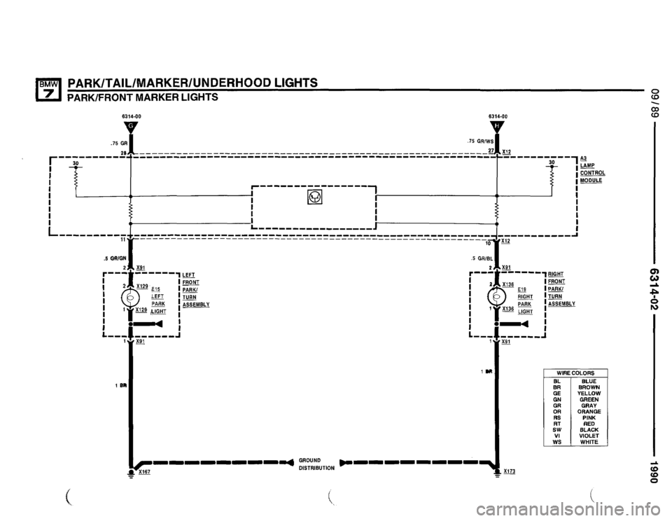 BMW 750il 1990 E32 Electrical Troubleshooting Manual 