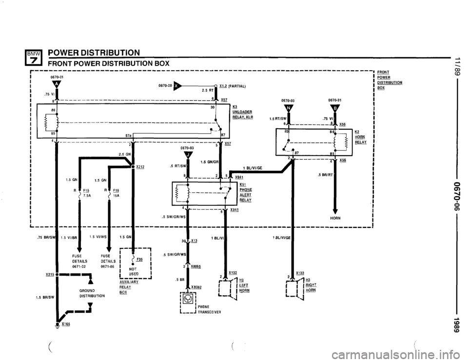 BMW 735il 1990 E32 Electrical Troubleshooting Manual 